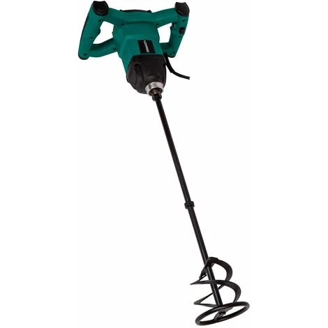 VONROC Mélangeur De Peinture / Ciment 1200W - Démarrage En Douceur, Câble En Caoutchouc, Agitateur 120 X 600 Mm Inclus 2 VONROC Mélangeur De Peinture / Ciment 1200W - Démarrage En Douceur, Câble En Caoutchouc, Agitateur 120 X 600 Mm Inclus