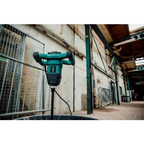 VONROC Mélangeur De Peinture / Ciment 1200W - Démarrage En Douceur, Câble En Caoutchouc, Agitateur 120 X 600 Mm Inclus 5 VONROC Mélangeur De Peinture / Ciment 1200W - Démarrage En Douceur, Câble En Caoutchouc, Agitateur 120 X 600 Mm Inclus – Image 4