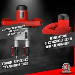 Mélangeur Malaxeur électrique 1650W - Brick -Malaxeur Soldes 2746842 3