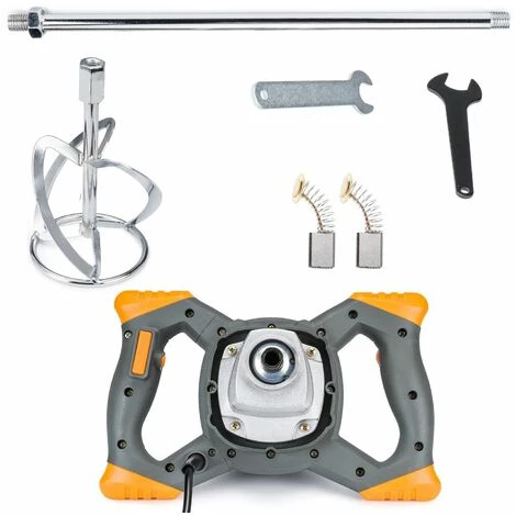 POWERMAT Mélangeur Malaxeur électrique 2600 W Filetage M14 4 POWERMAT Mélangeur Malaxeur électrique 2600 W Filetage M14 – Image 2