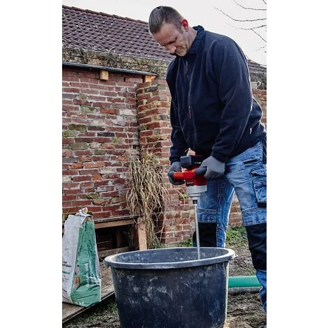 Einhell Mélangeur De Peinture Et Mortier Sans Fil TE-MX 18 Li-Solo (18V, Variateur électr. Permettant D’adapter Le Fonctionnement Aux Différents Matériaux/utilisations) Livré Sans Batterie Ni Chargeur 4 Einhell Mélangeur De Peinture Et Mortier Sans Fil TE-MX 18 Li-Solo (18V, Variateur électr. Permettant D’adapter Le Fonctionnement Aux Différents Matériaux/utilisations) Livré Sans Batterie Ni Chargeur – Image 2