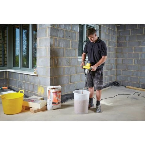 Malaxeur 1600W Vitesse Variable Hélice 140mm, Double Poignée Avec Revêtement Grip - STANLEY Fatmax FME190-Qs 5 Malaxeur 1600W Vitesse Variable Hélice 140mm, Double Poignée Avec Revêtement Grip - STANLEY Fatmax FME190-Qs – Image 3