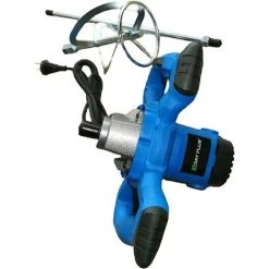 DAY PLUS 2600W Agitateur Avec Puissant - Agitateur De Mortier De Couleur D'agitateur De Mortier - Engrenage Métallique Robuste à 6 Vitesses - Avec Grand Sifflet D'agitation Ø 120mm Et Poignée Ergonomique - Mélangeur à Main Agitateur -Malaxeur Soldes 46377626 5