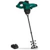 VONROC Mélangeur De Peinture / Ciment Sans Fil – Vpower 20V – Agitateur 600mm, Ø120mm - Batterie 2.0Ah Et Chargeur Inclus -Malaxeur Soldes 57779635 1